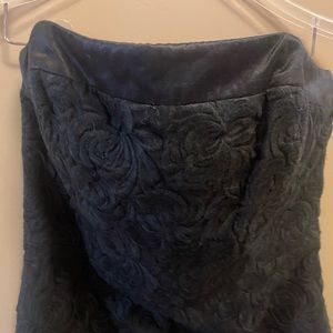 Lily Pulitzer “little black dress” LBD with floral pattern/body-shaping fabric